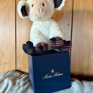 Brooks Brothers Plaid Lamb Plush Toy